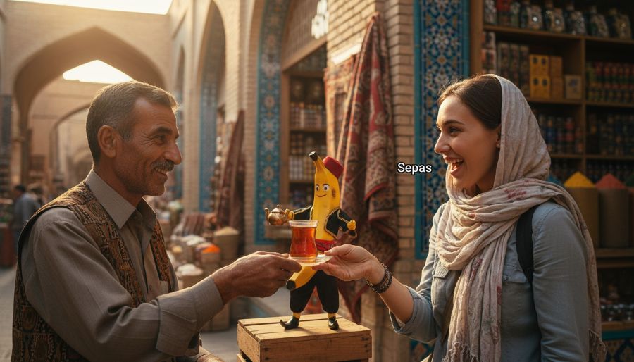 Sepas Thank you in farsi