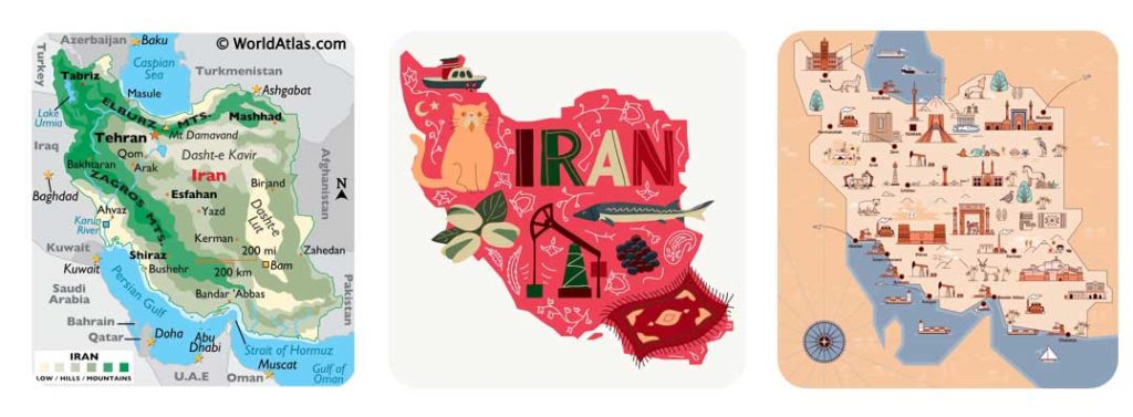 Iran Map for Iran First Time Visitors Things to Know Before Traveling to Iran